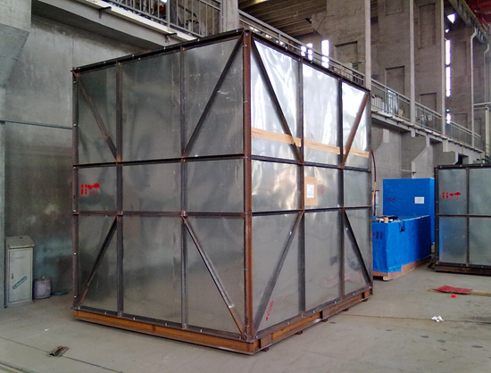  Iron crates